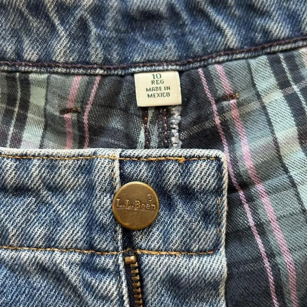 L.L.Bean blue denim jeans
